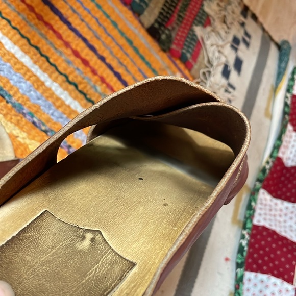 No. 6 Frieda clog brown chestnut leather size 42 - Picture 12 of 14